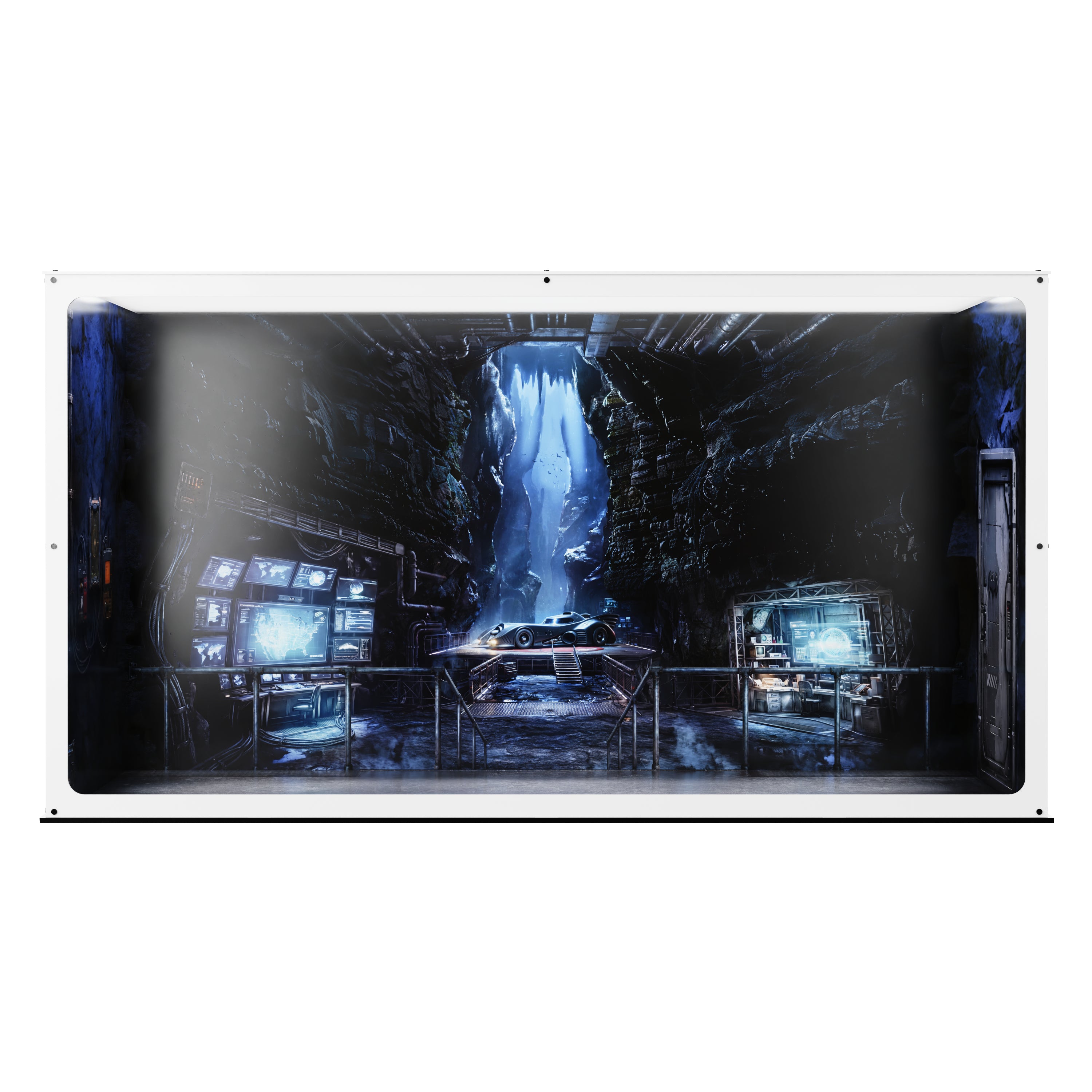 Infinity Display Case - DC - Batcave