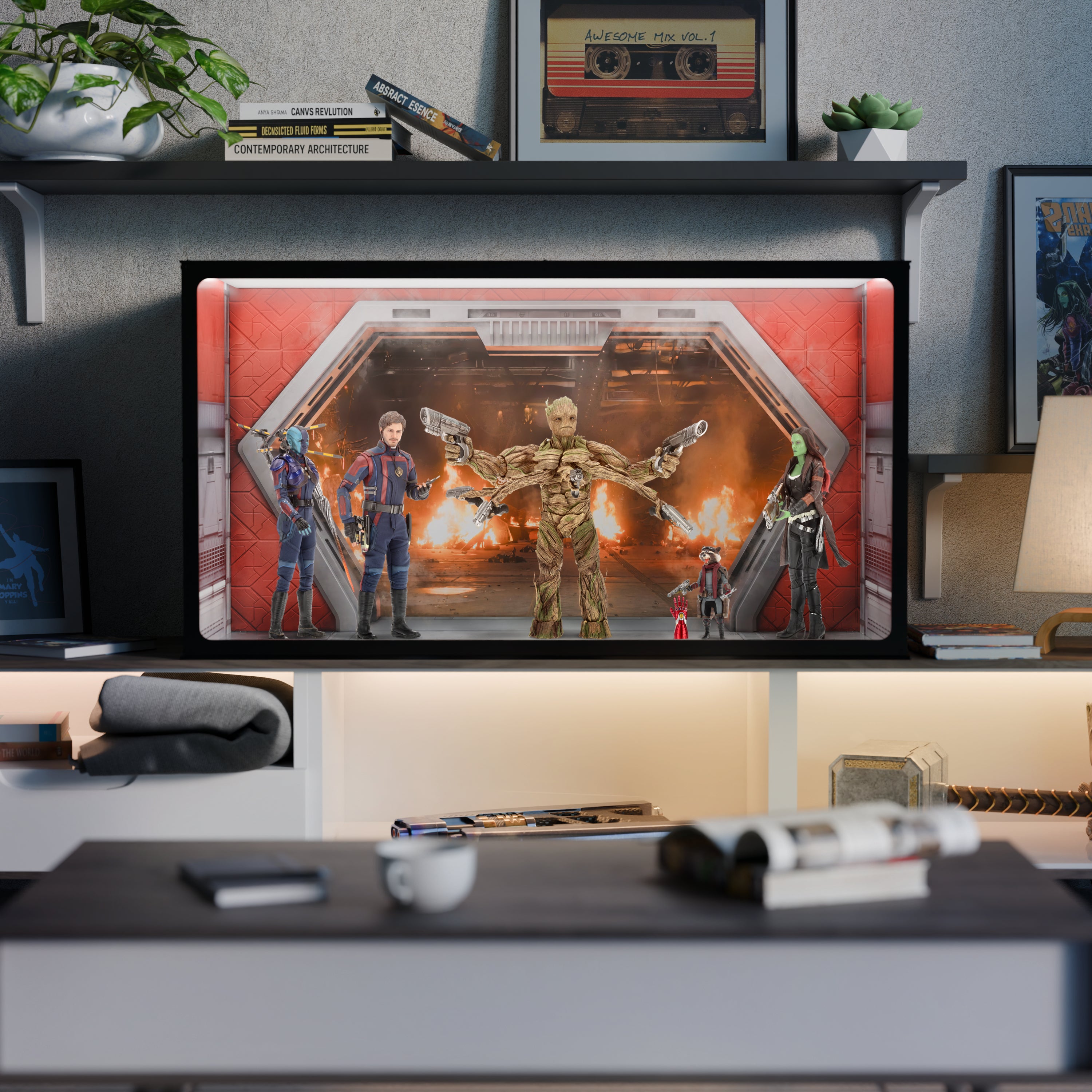 Infinity Display Case - Marvel - Guardians of Galaxy - Vol.3