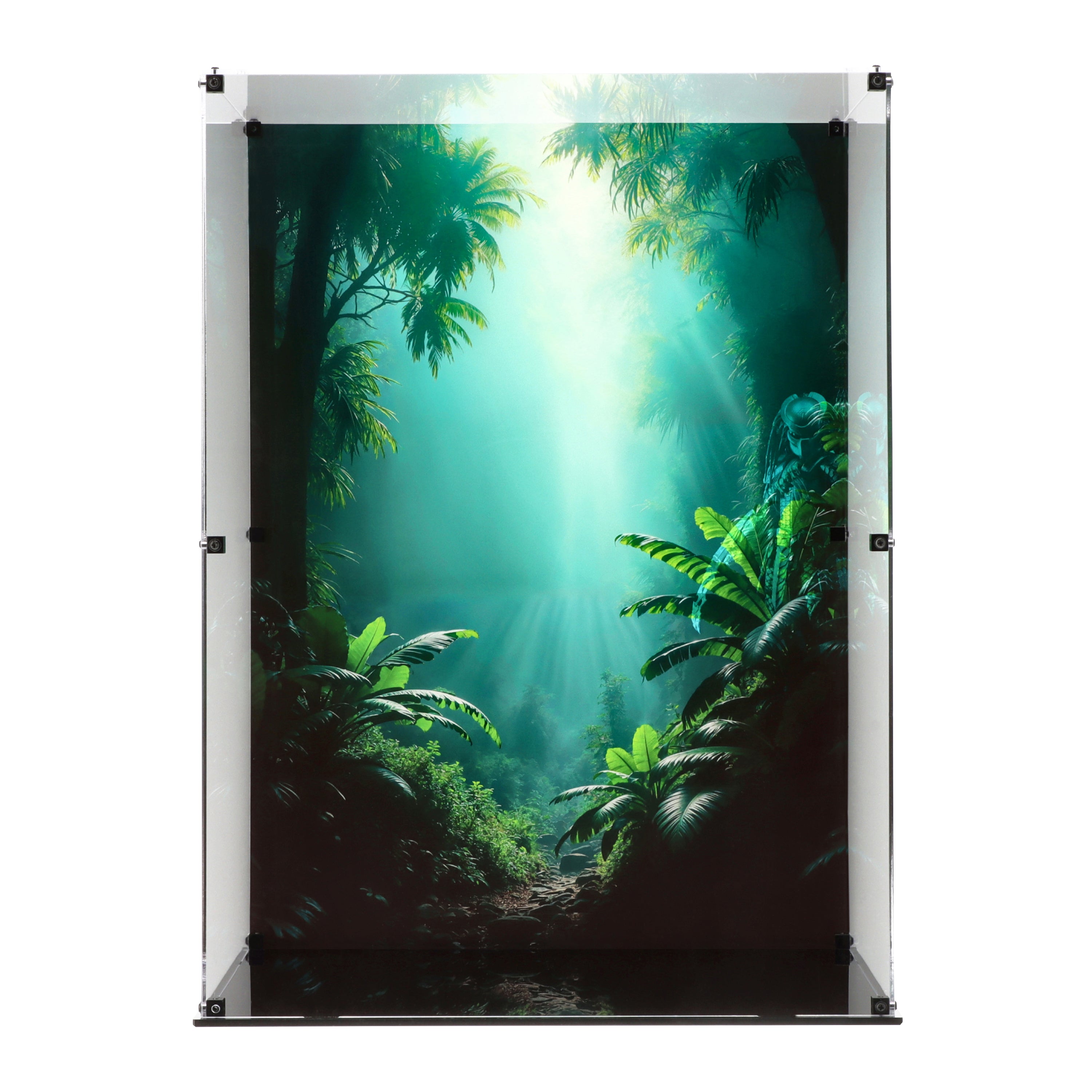 Display Case for Sideshow 1:4 Scale Predator Alan "Dutch" Schaefer