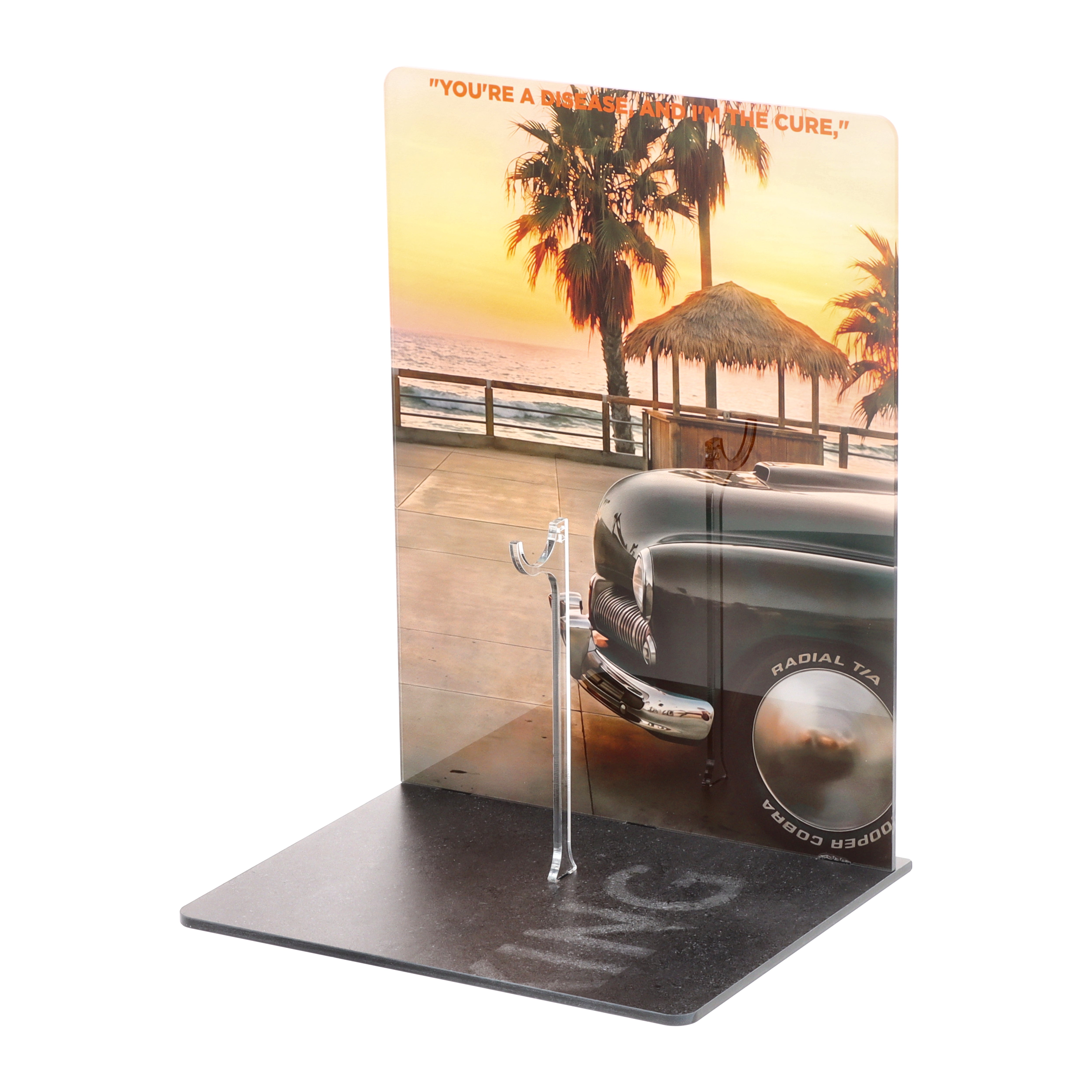 Display Stand for Sly Stallone Shop - Cobra Marion Cobretti