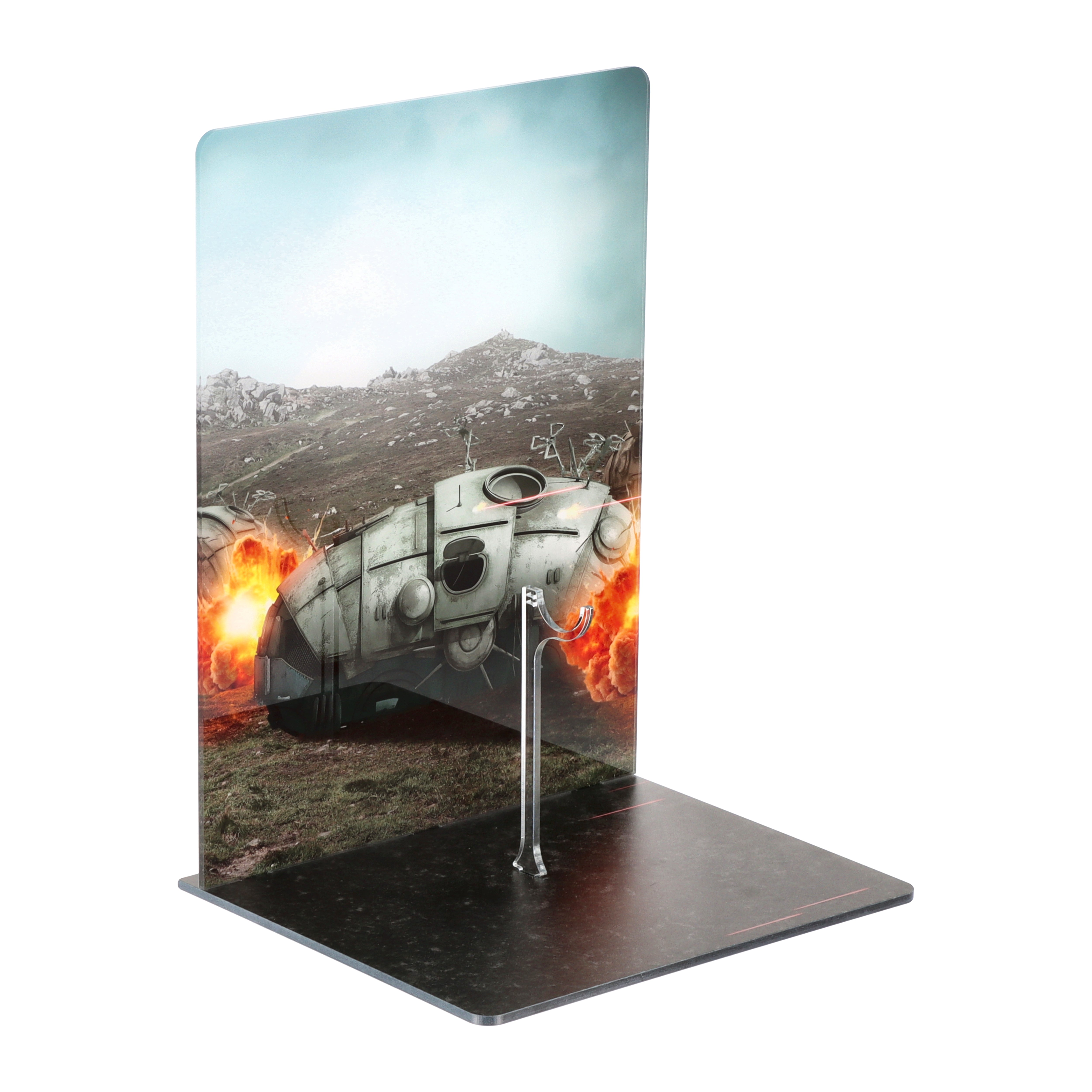 Display Stand for Hot Toys TMS118 Star Wars Ahsoka Tano