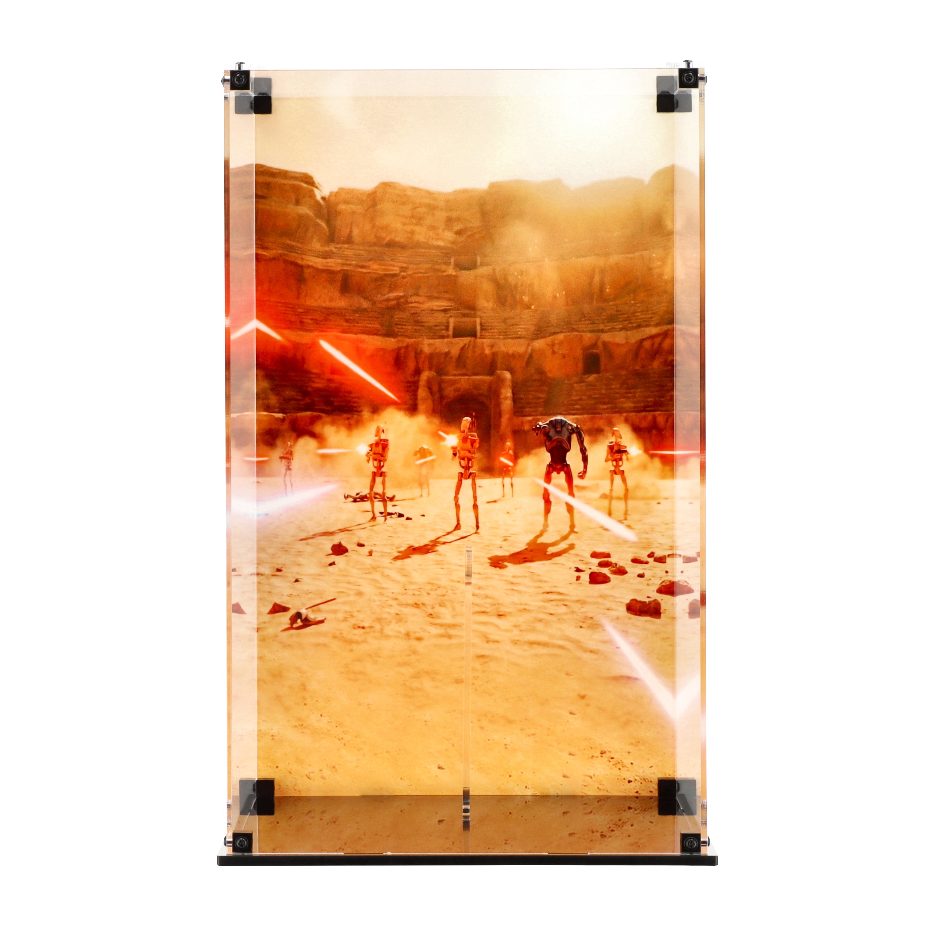 Display Case for for Hot Toys MMS751 Star Wars Kit Fisto