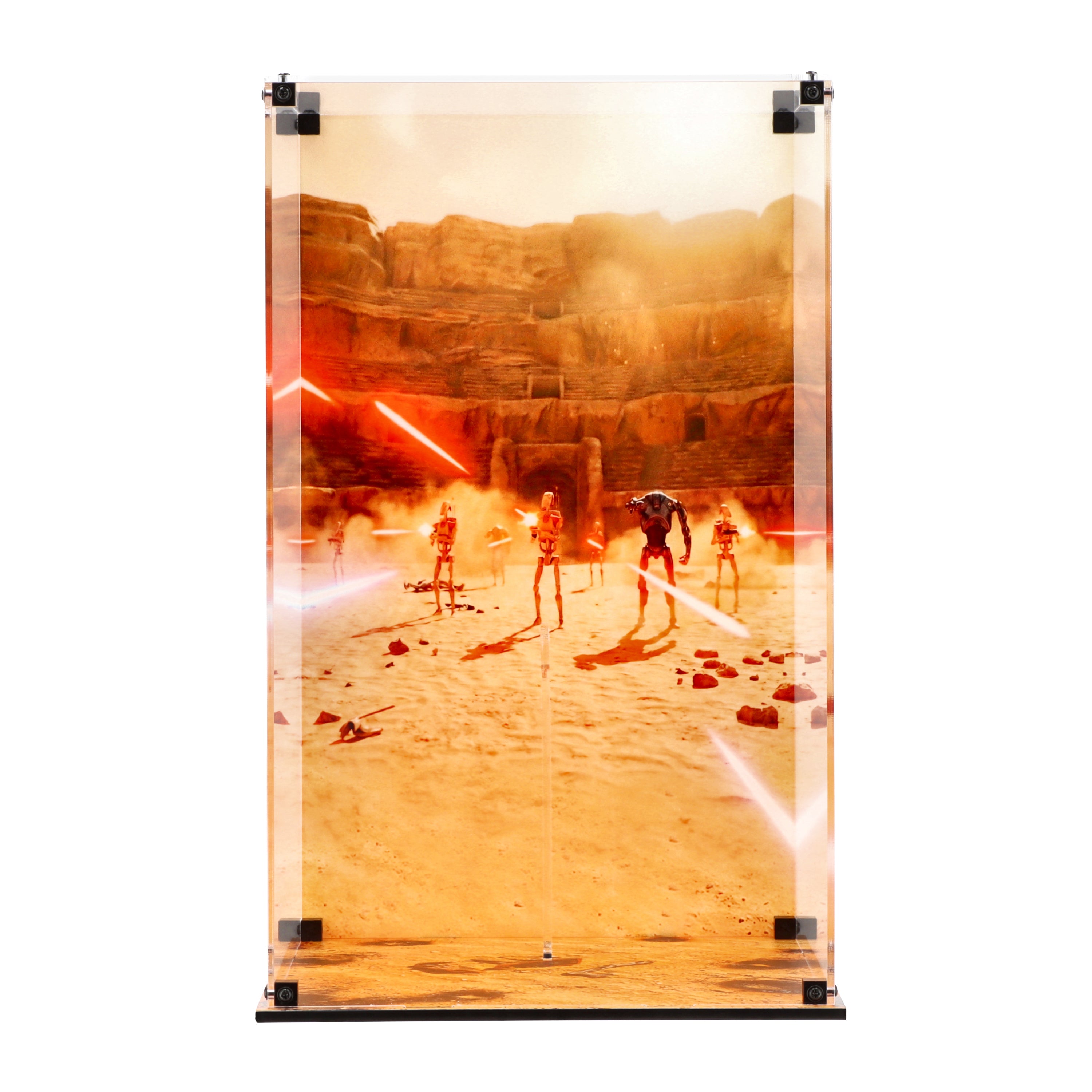 Display Case for for Hot Toys MMS751 Star Wars Kit Fisto