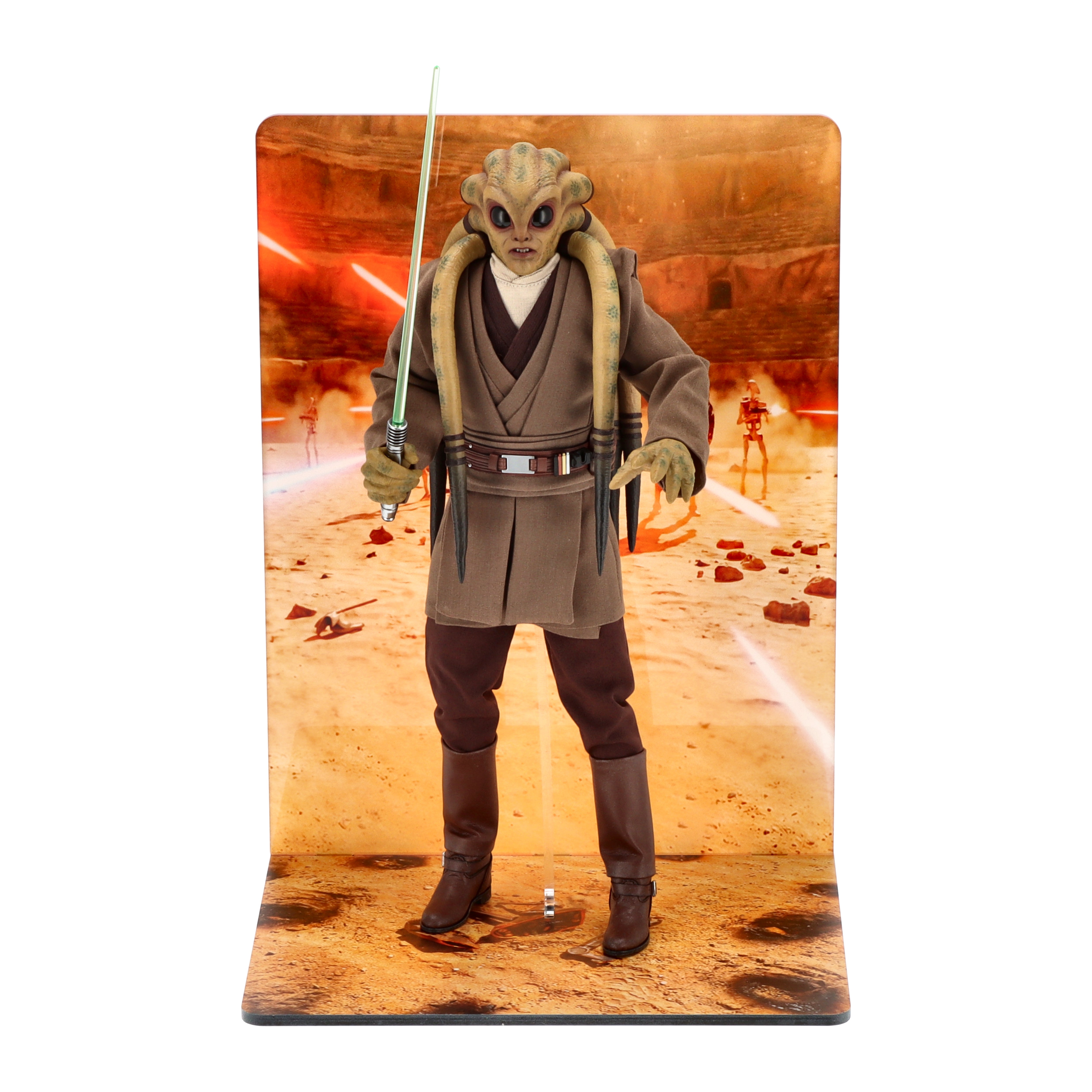 Display Stand for Hot Toys MMS751 Star Wars Kit Fisto