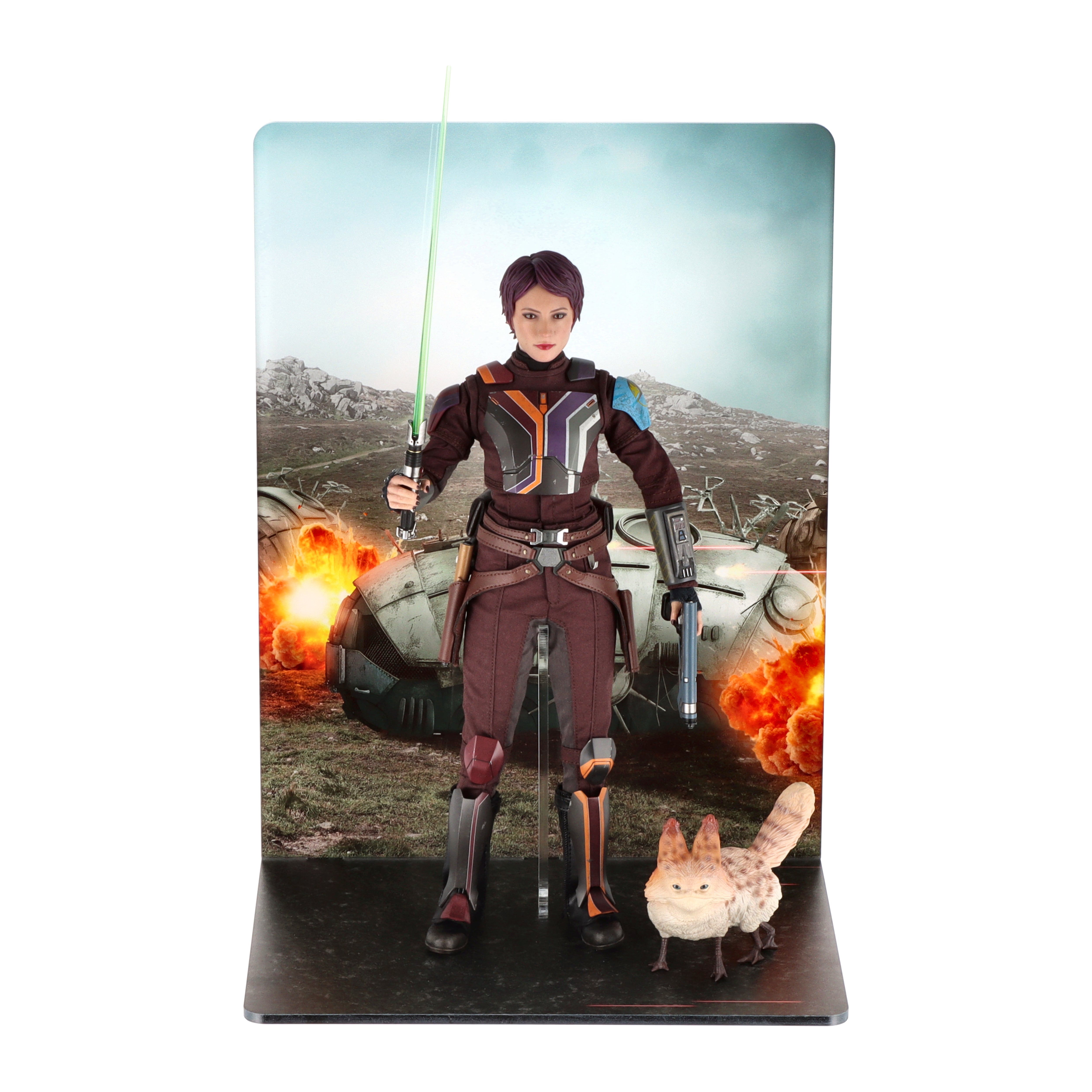 Display Stand for Hot Toys TMS111 Sabine Wren