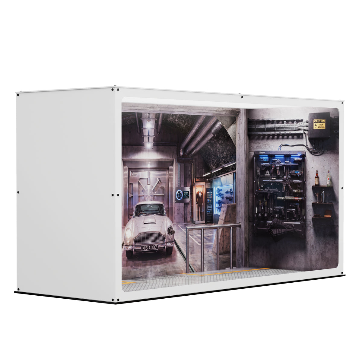 Infinity Display Case - James Bond - MI6