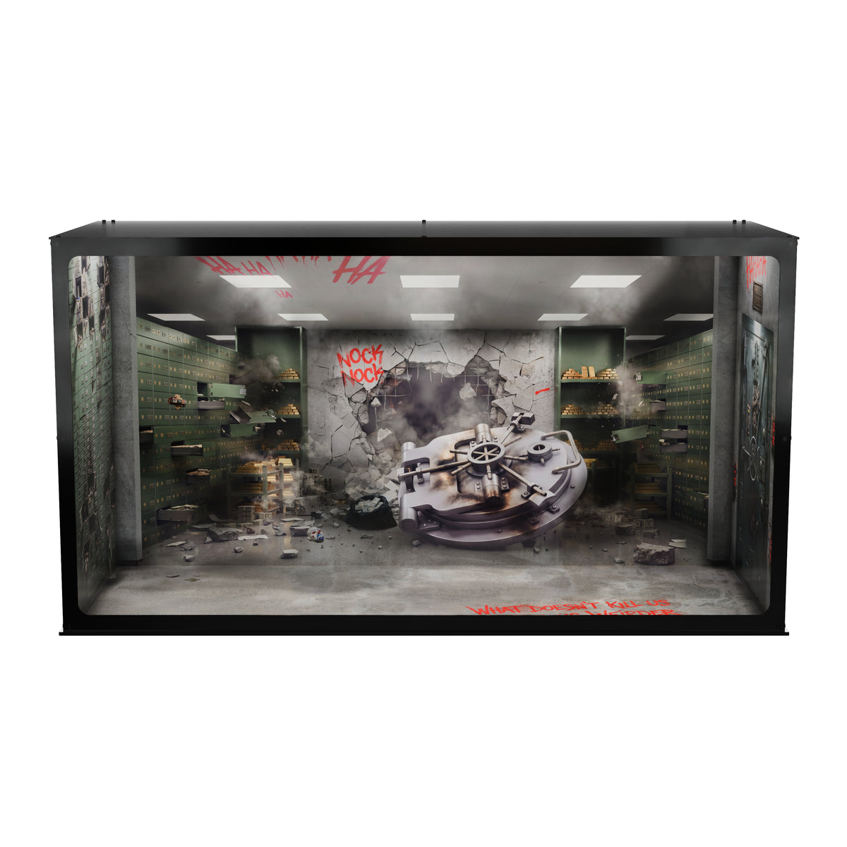 Infinity Display Case - DC - Joker - Bank