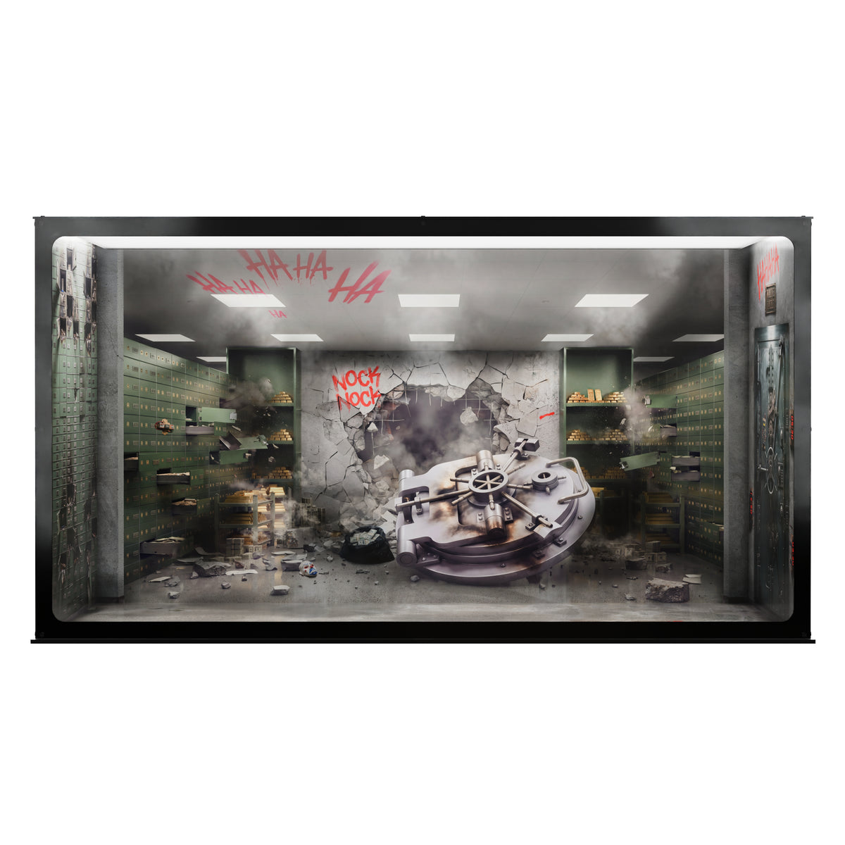 Infinity Display Case - DC - Joker - Bank