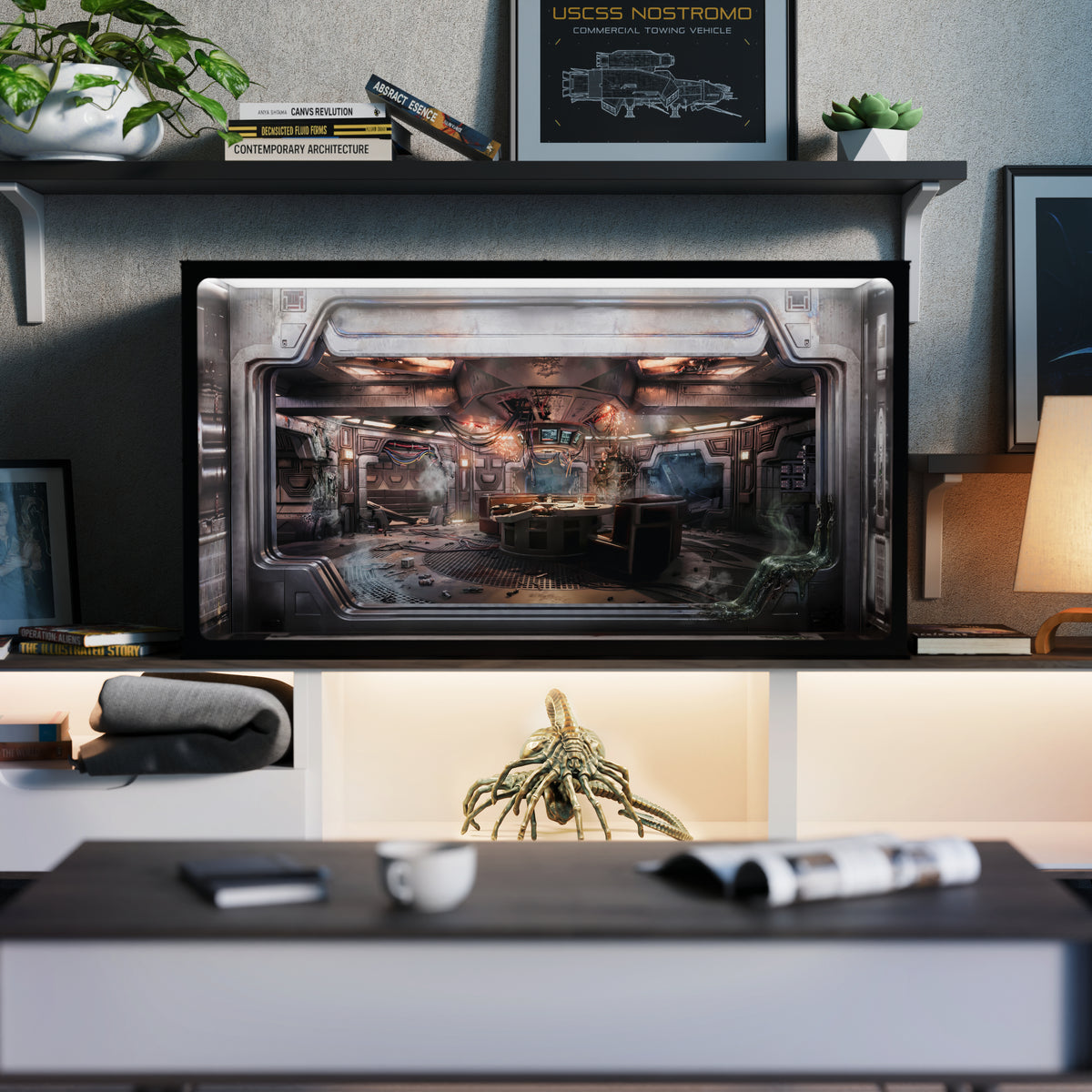 Infinity Display Case - Alien - Nostromo