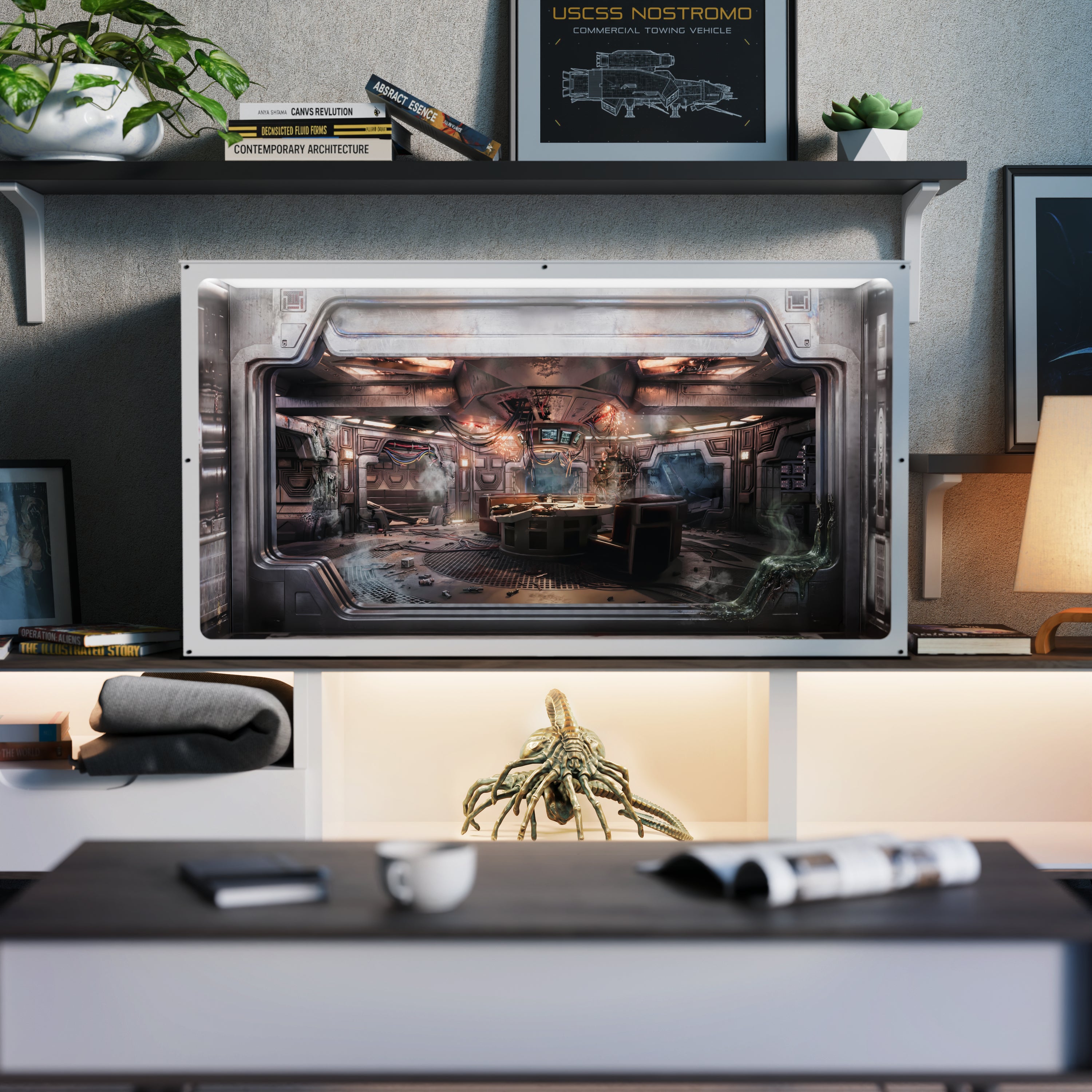 Infinity Display Case - Alien - Nostromo