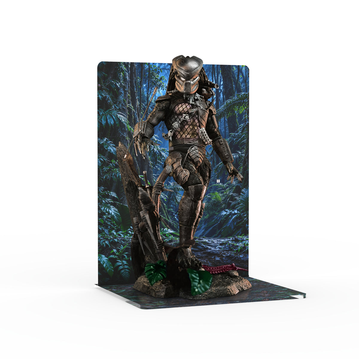 Hot Toys MMS816 / MMS817 - Predator (2.0) - Printed Display Stand