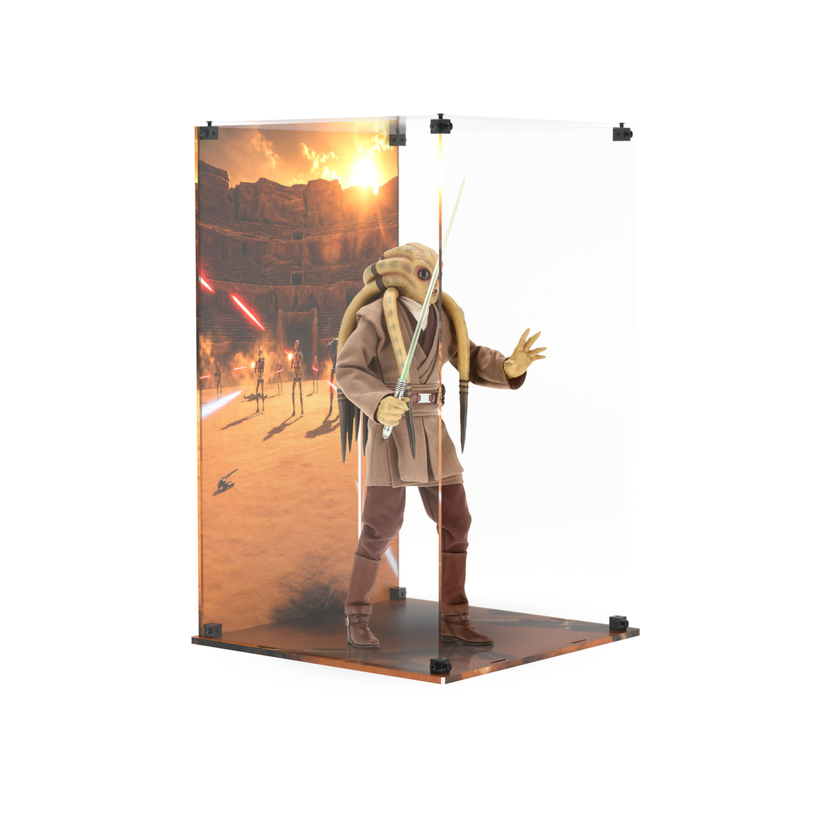 Display Case for Hot Toys MMS751 - Kit Fisto