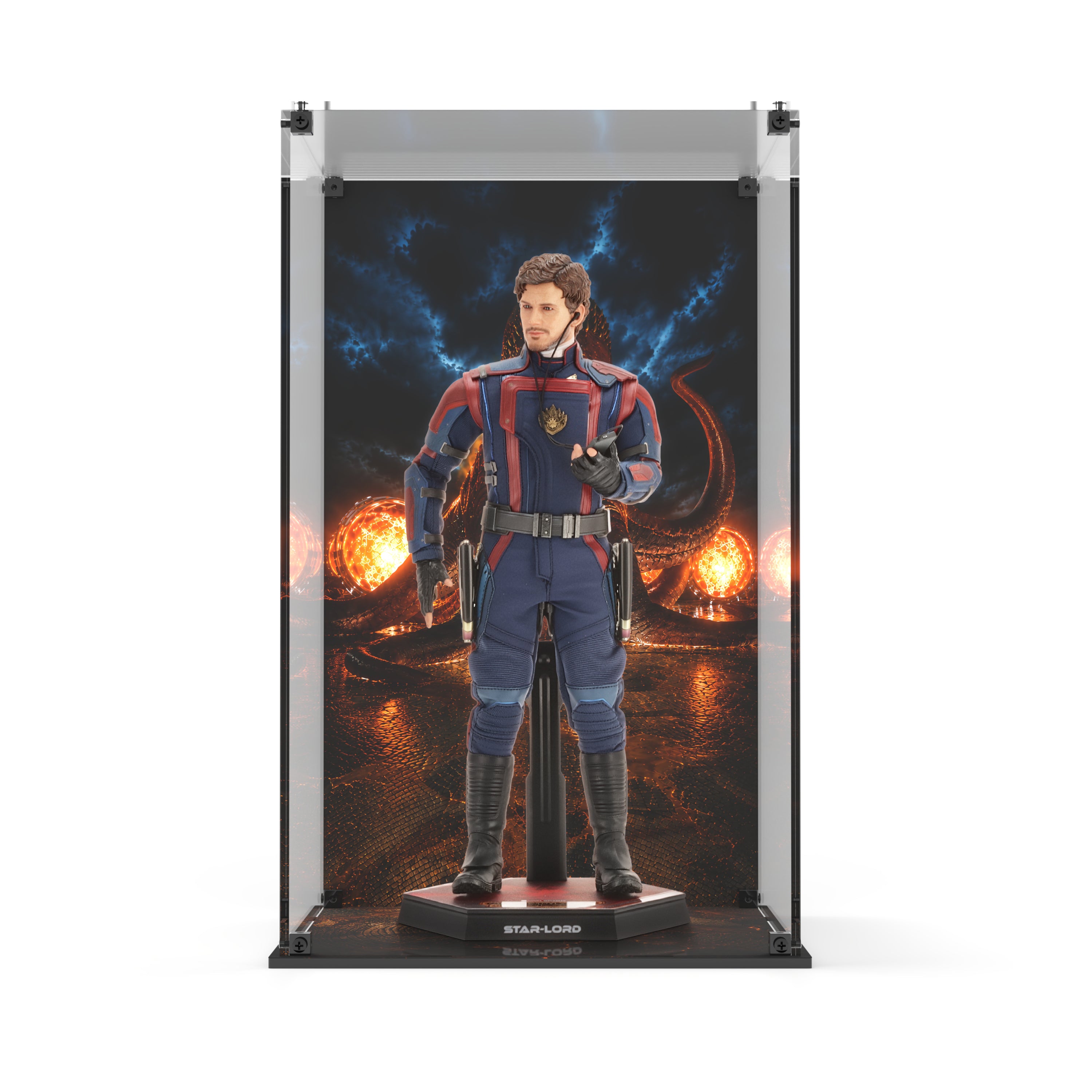 Display Case for Hot Toys MMS709 - Star-Lord