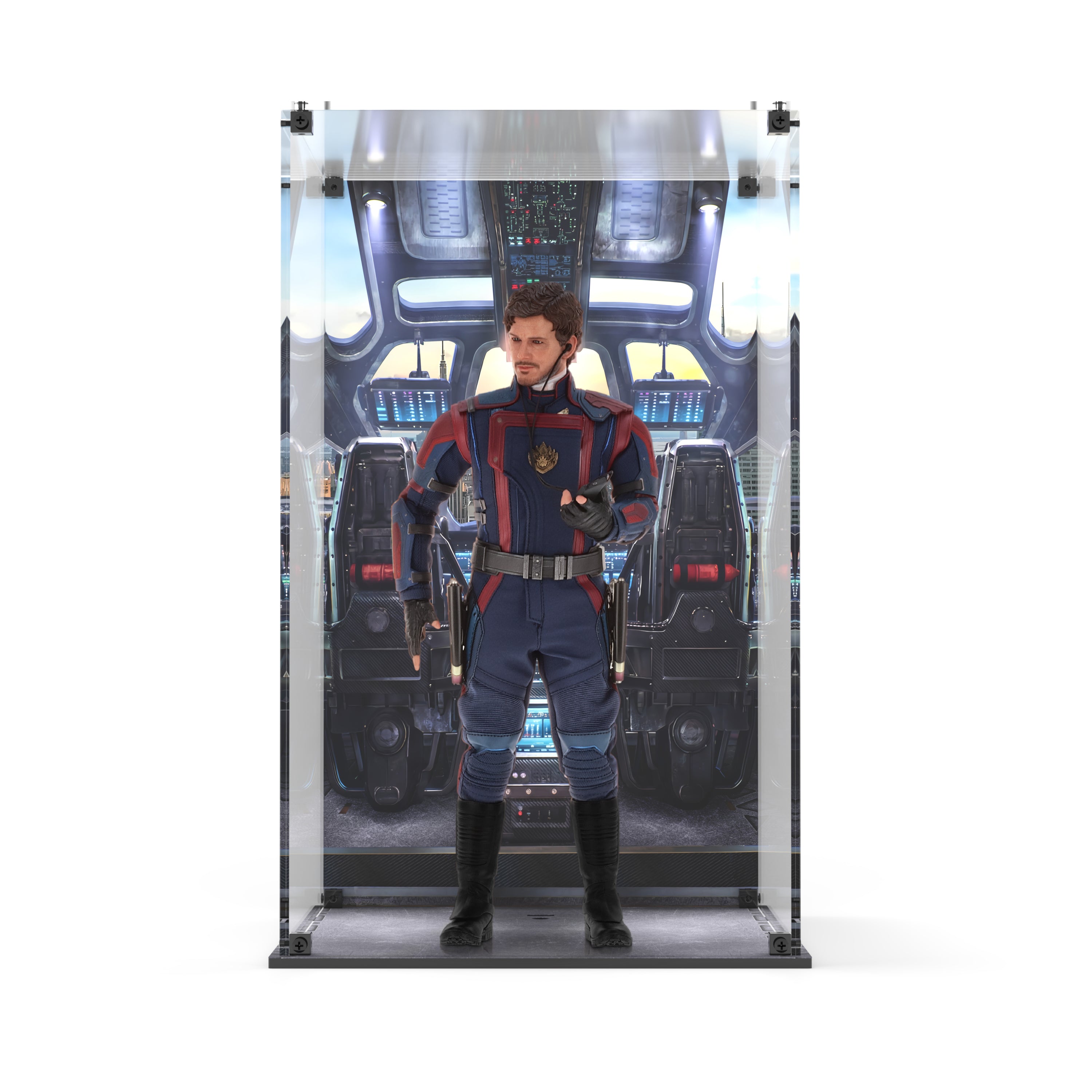 Display Case for Hot Toys MMS709 - Star-Lord