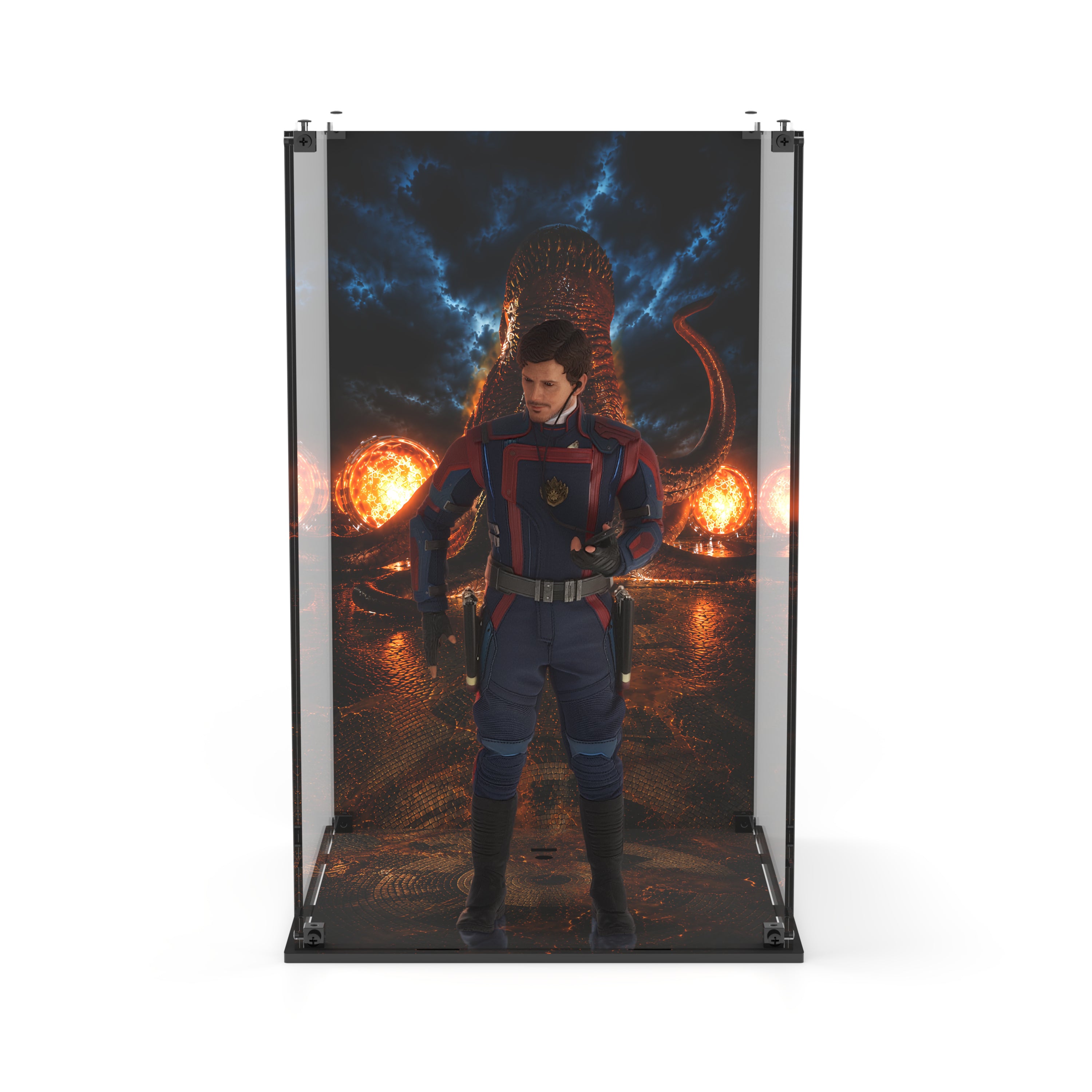 Display Case for Hot Toys MMS709 - Star-Lord