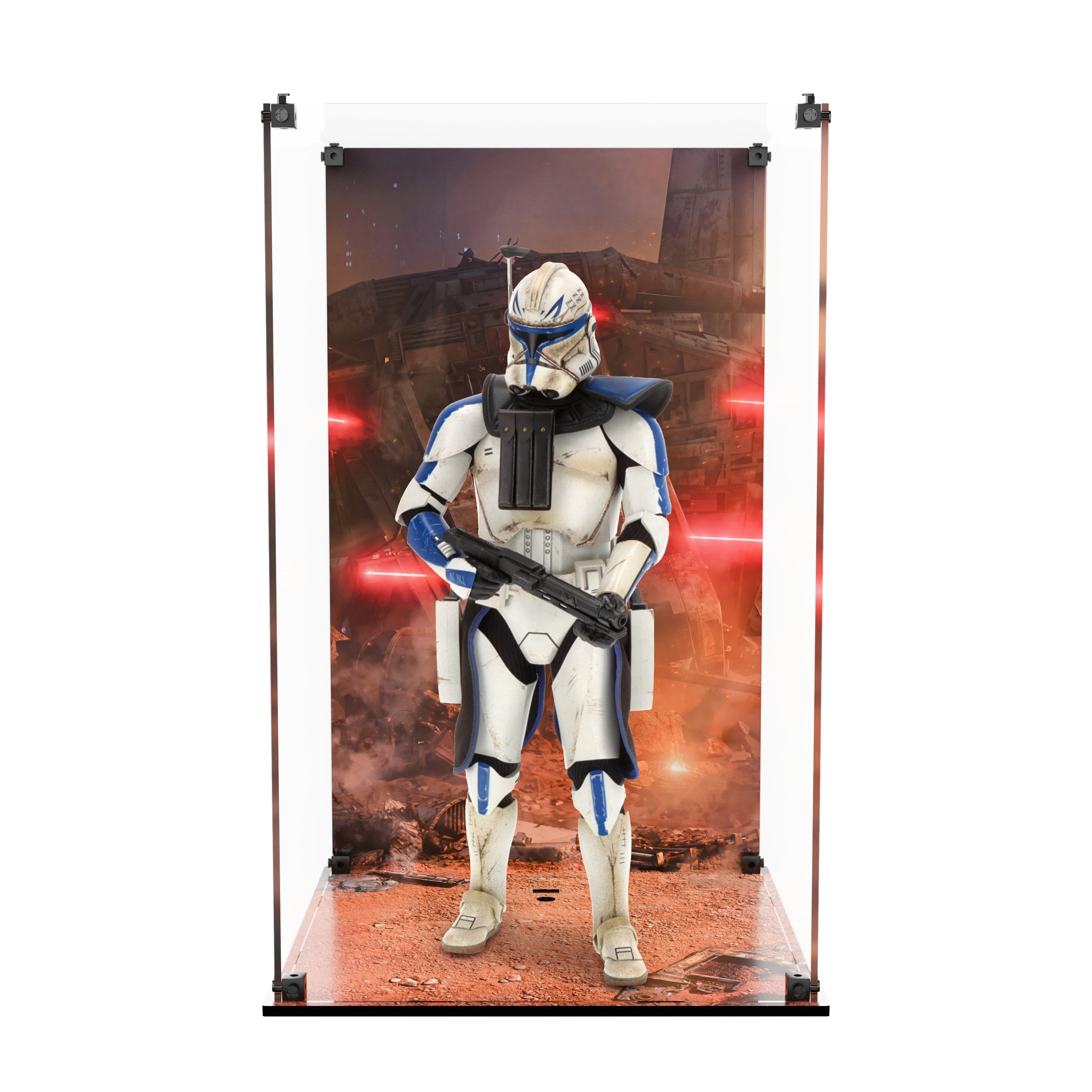 Display Case for Hot Toys TMS119 Star Wars - Captain Rex