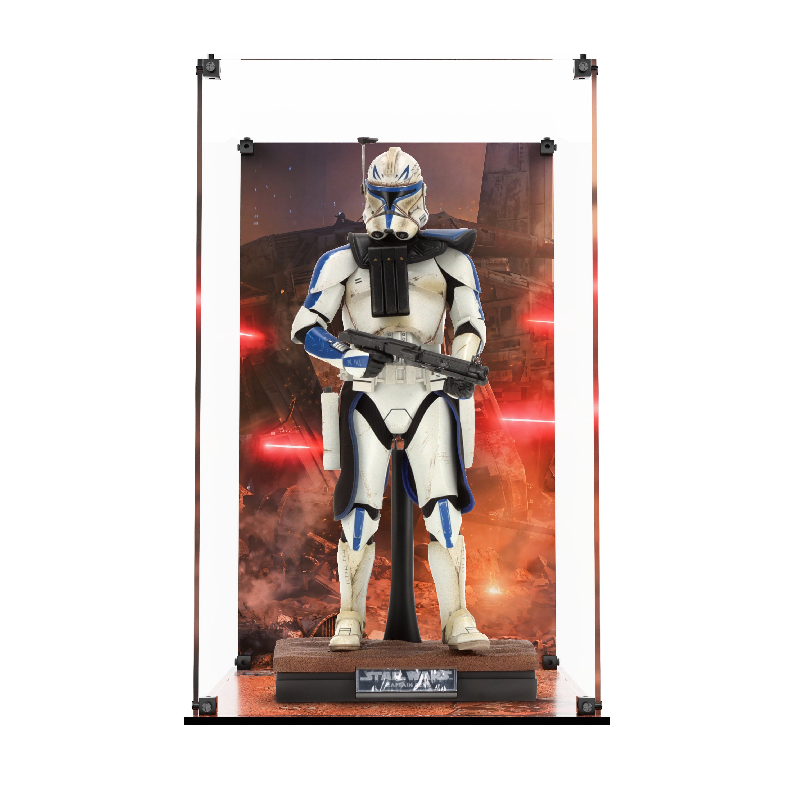 Display Case for Hot Toys TMS119 Star Wars - Captain Rex