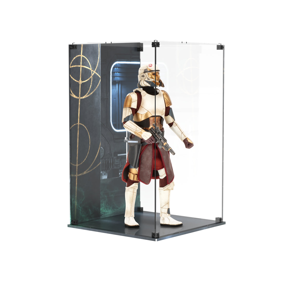 Display Case for Hot Toys TMS120 - Captain Enoch