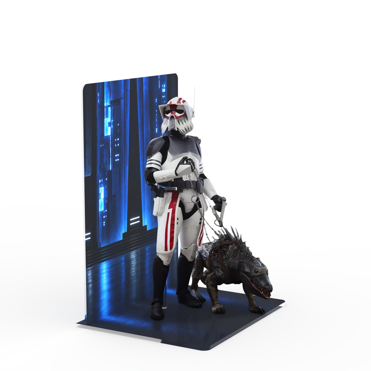 Hot Toys TMS167 - Sergeant Hound - Printed Display Stand