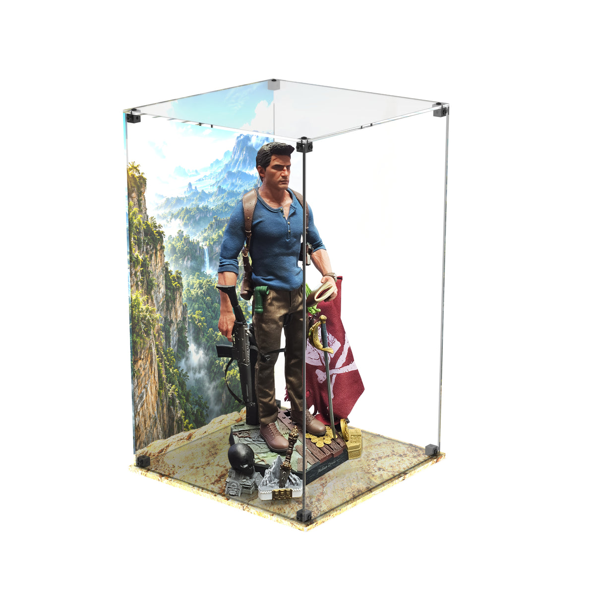 Display Case for LimToys LIM012 - Uncharted 4 - Nathan Drake