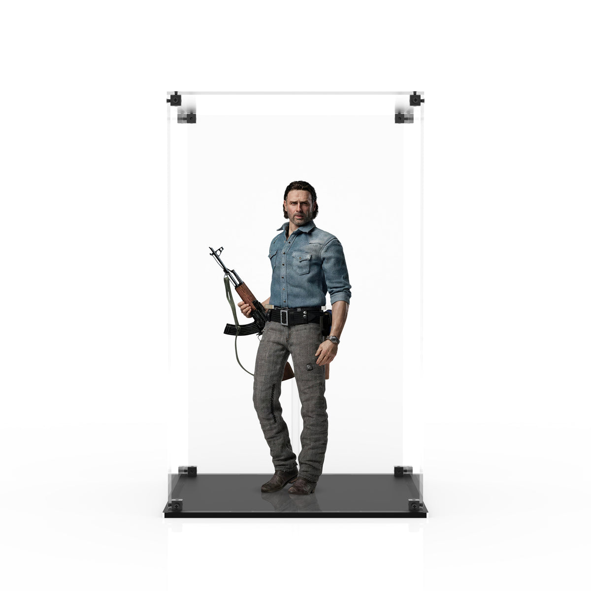 Display Case for INART A024 - The Walking Dead - Rick Grimes