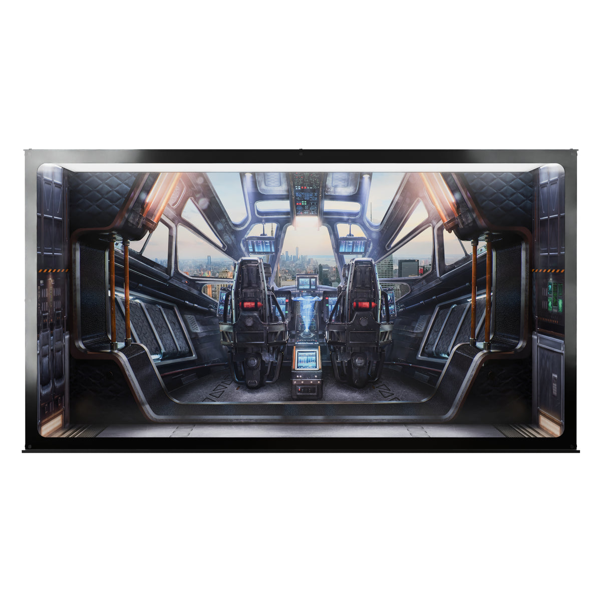 Infinity Display Case - Marvel - Guardians of Galaxy - Quinjet