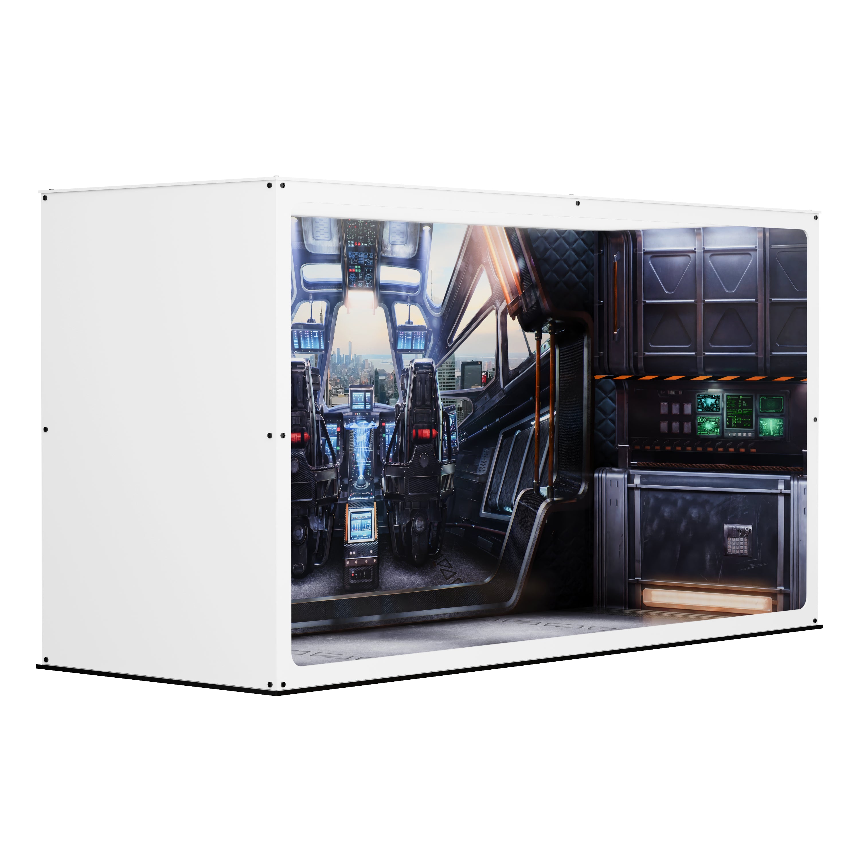 Infinity Display Case - Marvel - Guardians of Galaxy - Quinjet