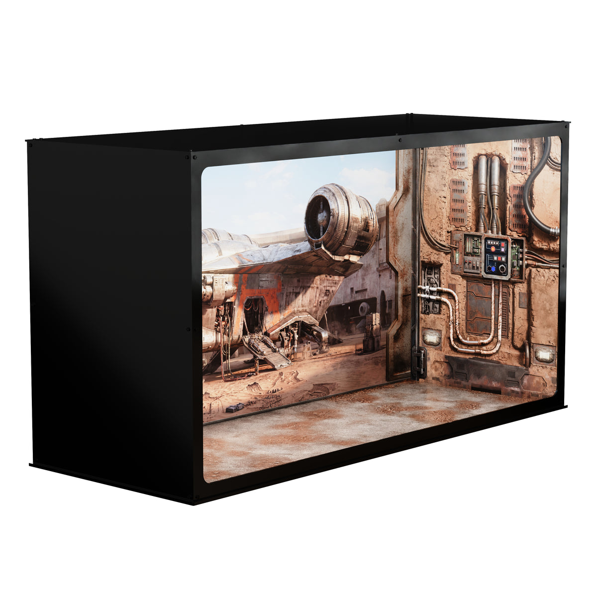 Infinity Display Case - Mandalorian - Razor Crest