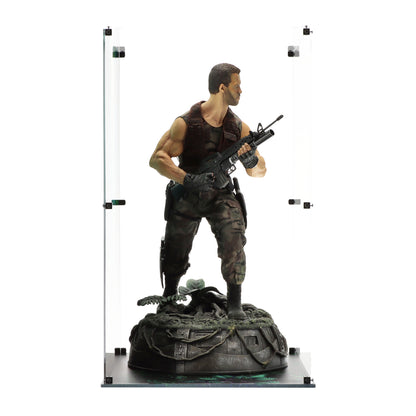 Display Case for Sideshow 1:4 Scale Predator Alan "Dutch" Schaefer