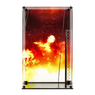 Display Case for Hot Toys Terminator T-800 Battle Damaged