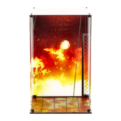 Display Case for Hot Toys Terminator T-800 Battle Damaged