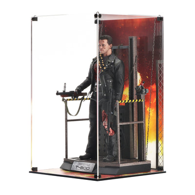 Display Case for Hot Toys Terminator T-800 Battle Damaged