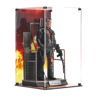 Display Case for Hot Toys Terminator T-800 Battle Damaged
