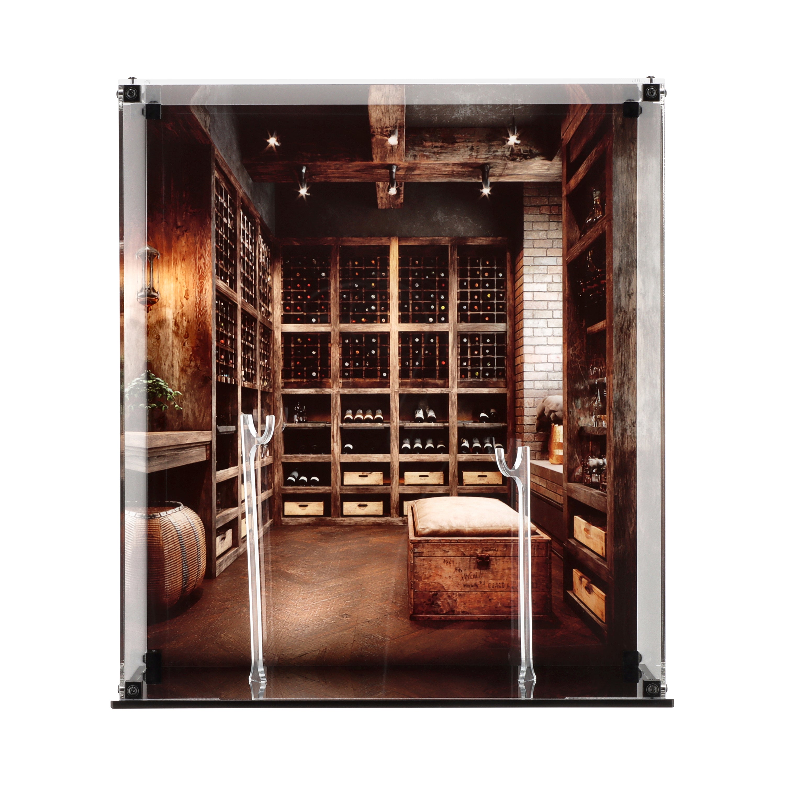 Dual Display Case for Hot Toys James Bond & Agent Paloma