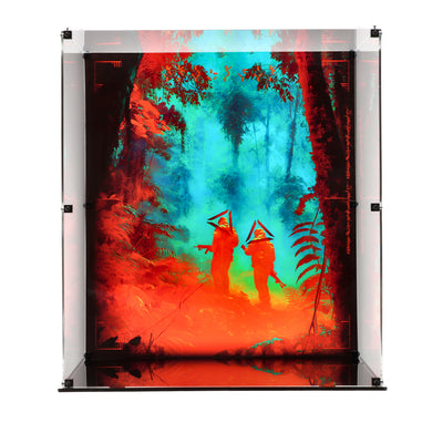 Display Case for Prime 1 Jungle Hunter Predator Bust Battle-Damaged