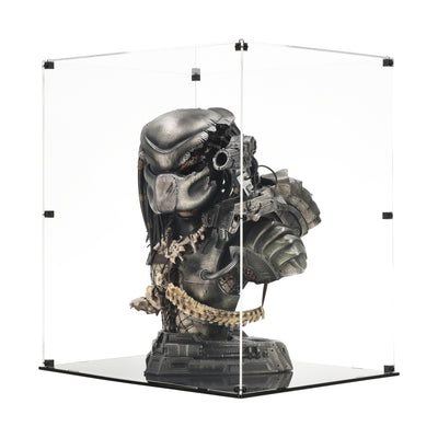 Display Case for Prime 1 Jungle Hunter Predator Bust Battle-Damaged