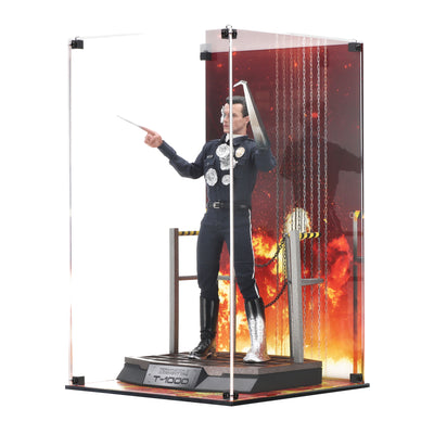 Display Case for Hot Toys MMS774 Terminator T1000 Robert Patrick