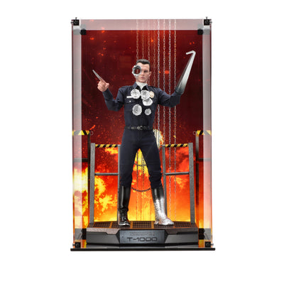 Display Case for Hot Toys MMS774 Terminator T1000 Robert Patrick