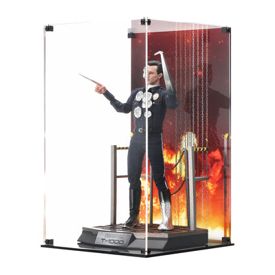 Display Case for Hot Toys MMS774 Terminator T1000 Robert Patrick