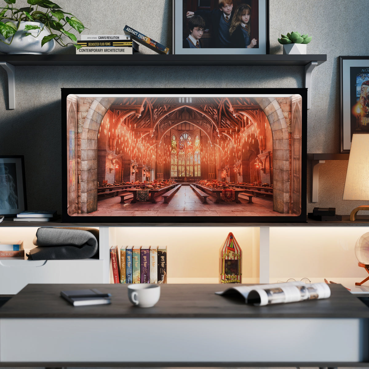 Infinity Display Case - Harry Potter - Great Hall