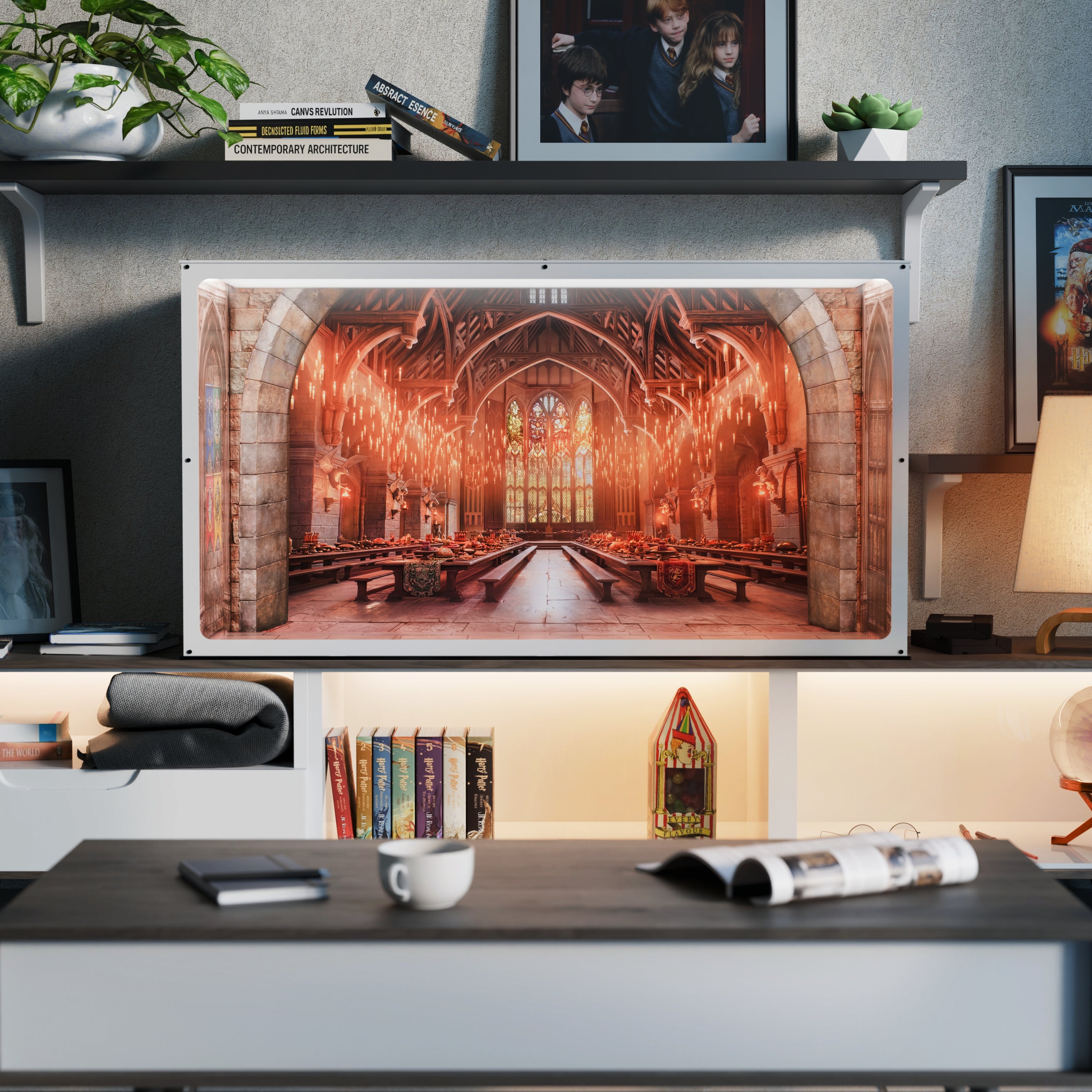 Infinity Display Case - Harry Potter - Great Hall