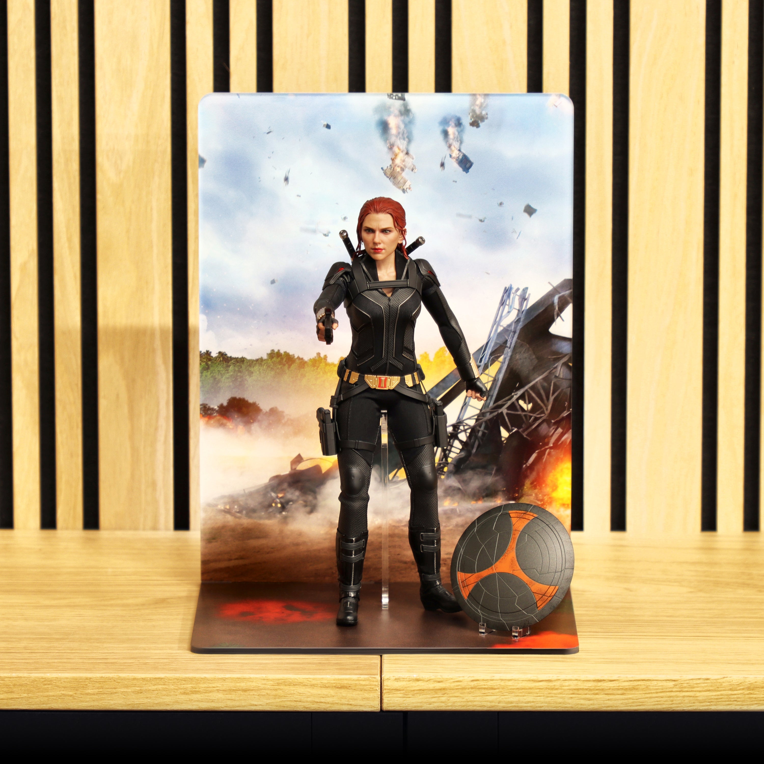 Display Stand for - Hot Toys MMS603 Black Widow