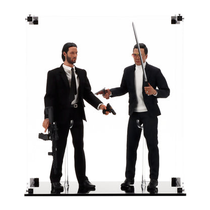 Dual Display Case for Hot Toys John Wick & Caine