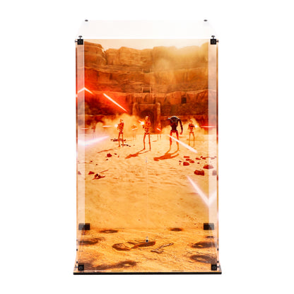 Display Case for for Hot Toys MMS751 Star Wars Kit Fisto