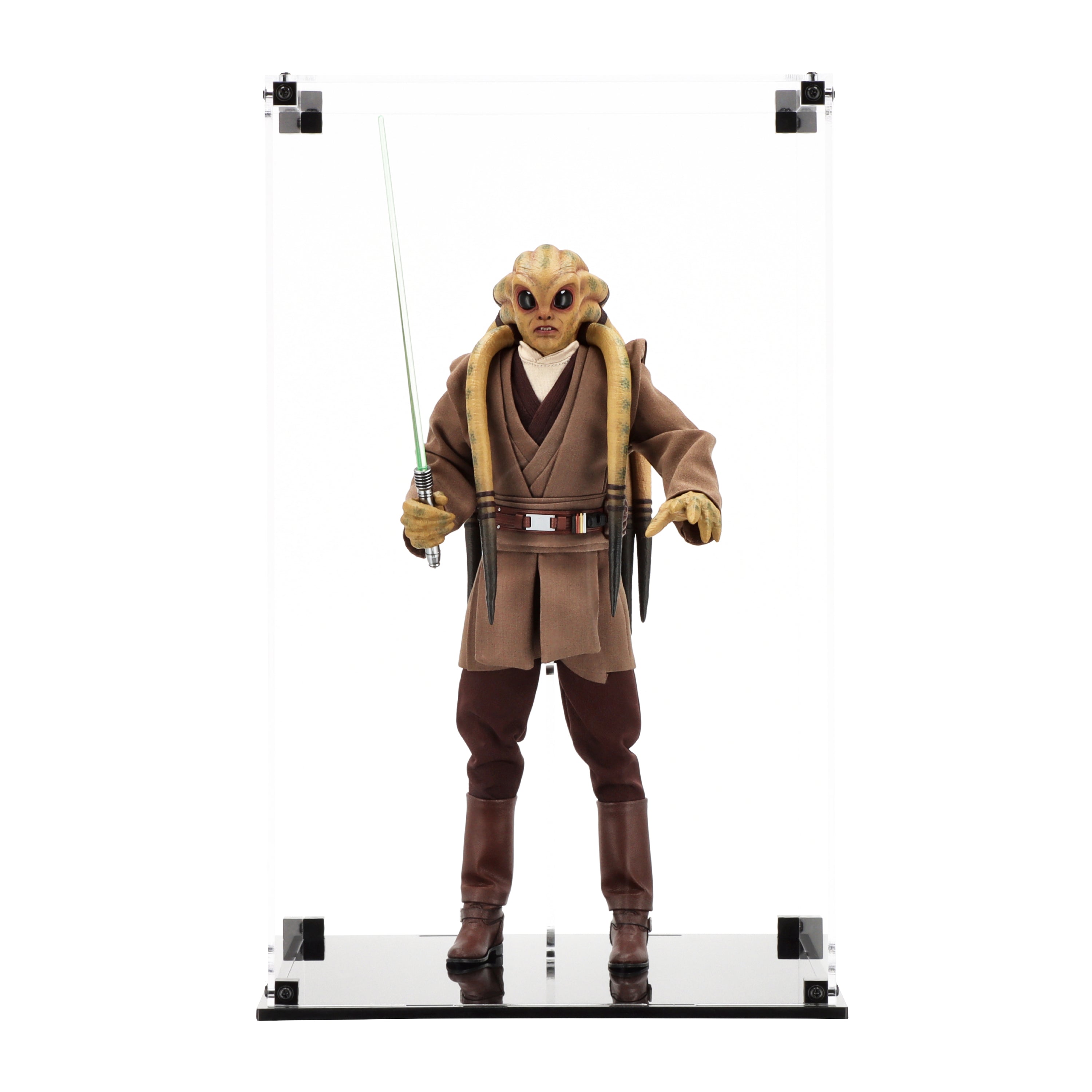 Display Case for for Hot Toys MMS751 Star Wars Kit Fisto