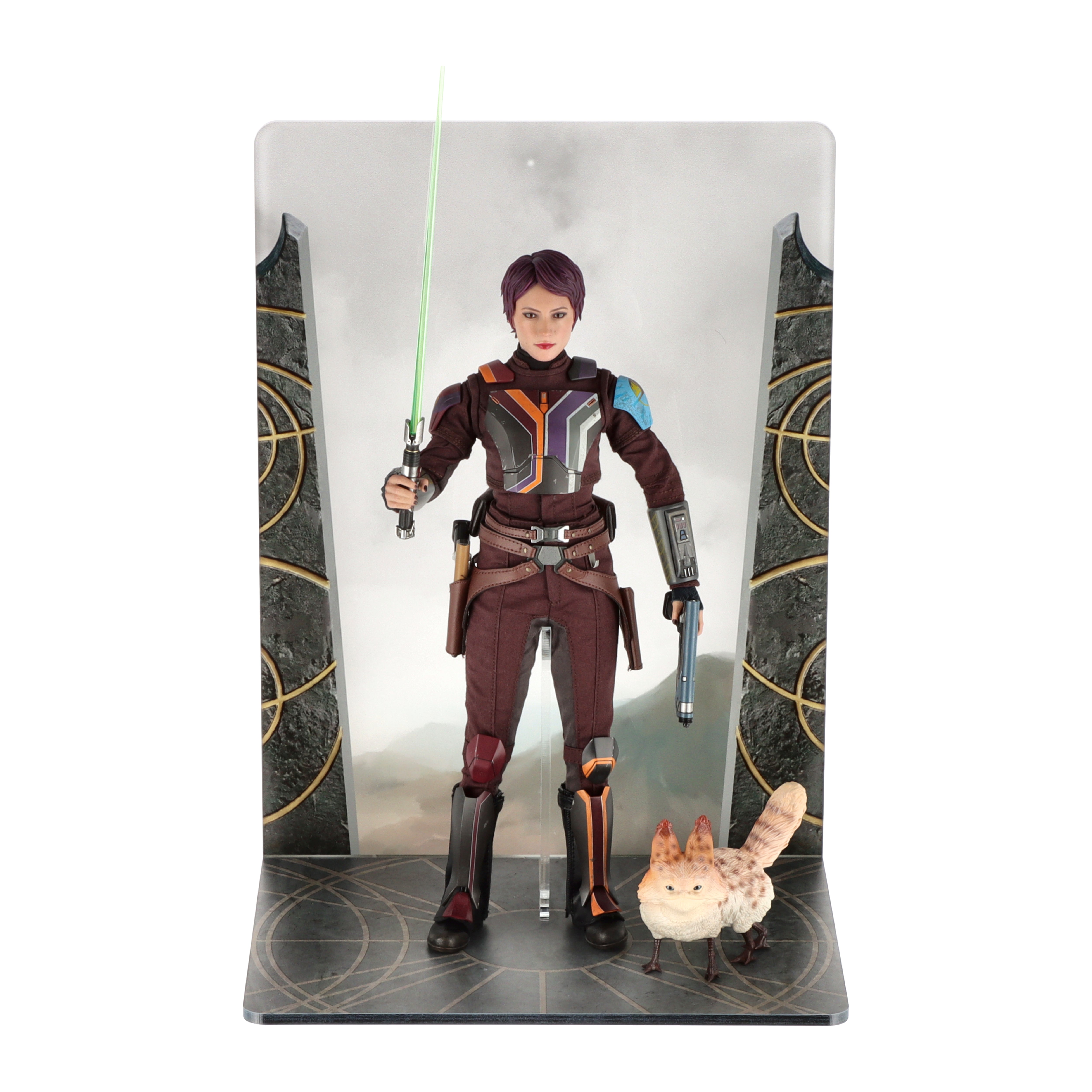 Display Stand for Hot Toys TMS111 Sabine Wren