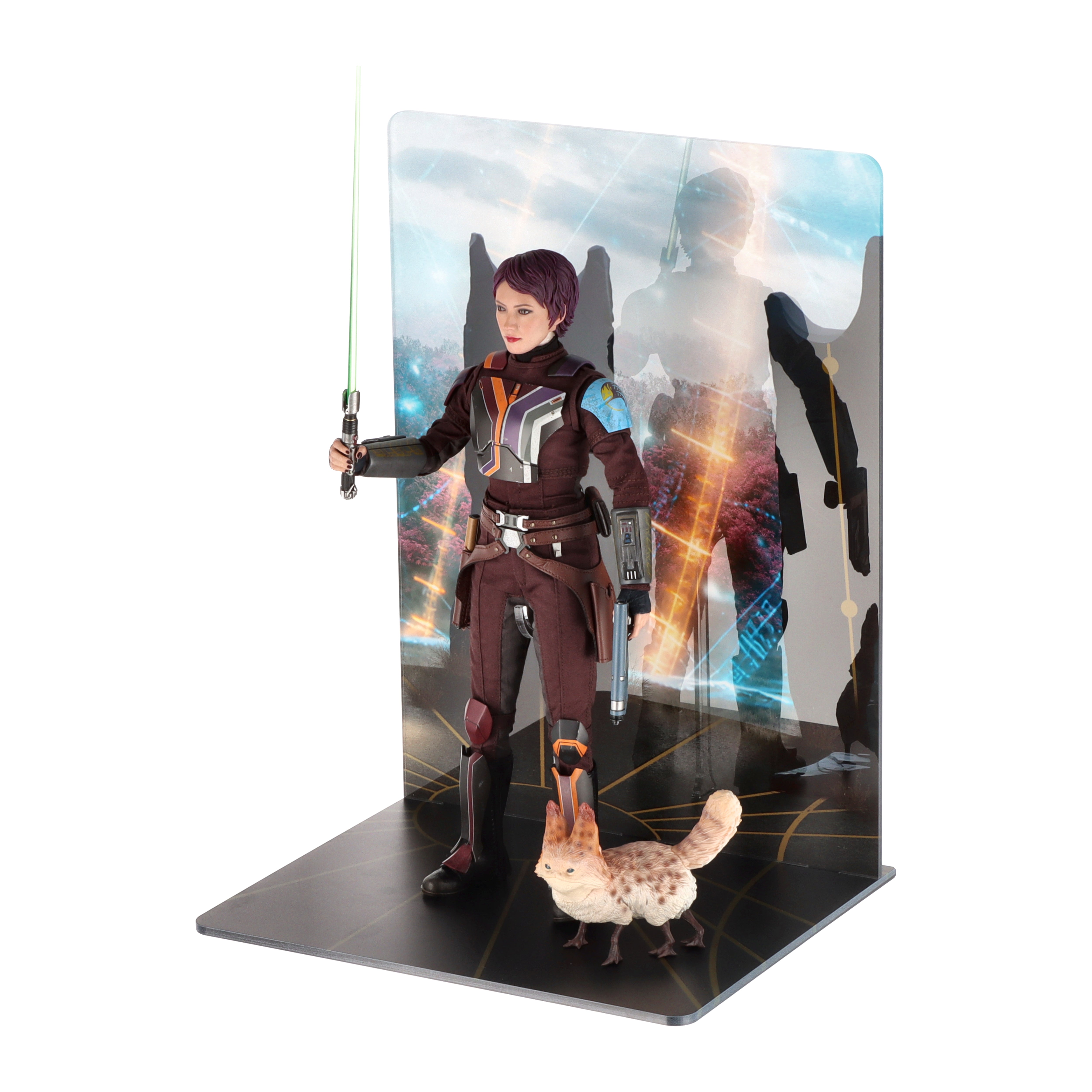 Display Stand for Hot Toys TMS111 Sabine Wren