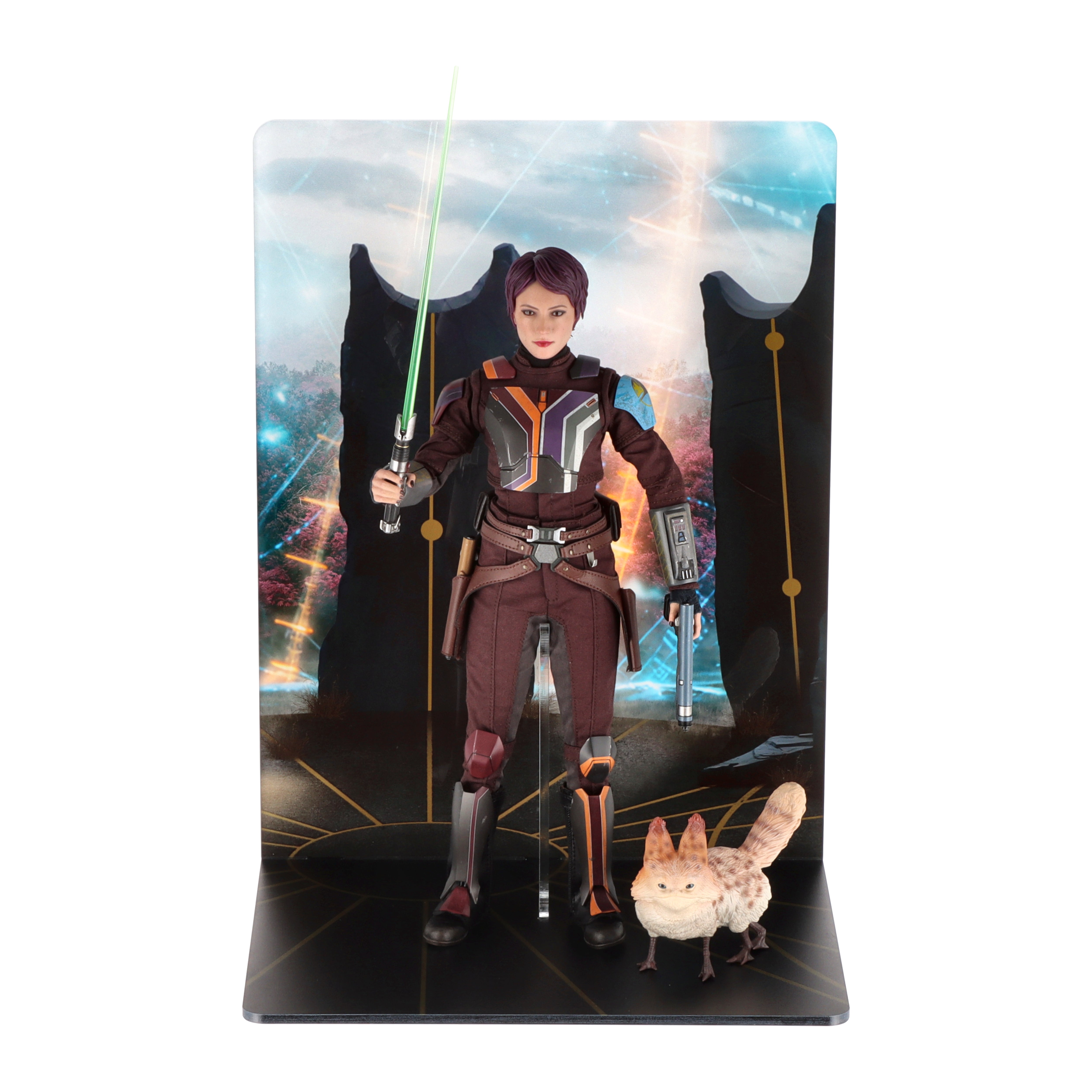 Display Stand for Hot Toys TMS111 Sabine Wren