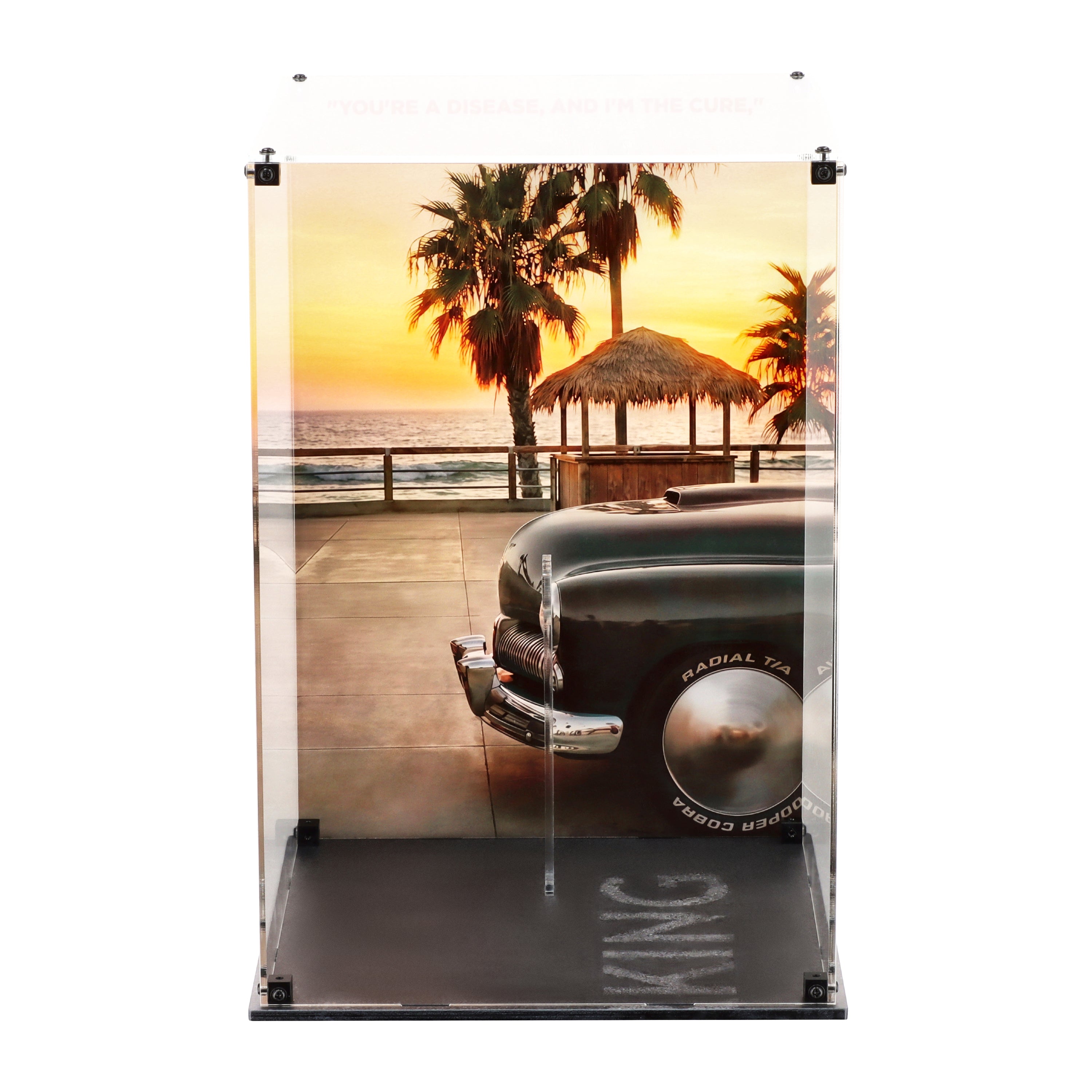 Display Case for Sly Stallone Shop - Cobra Marion Cobretti