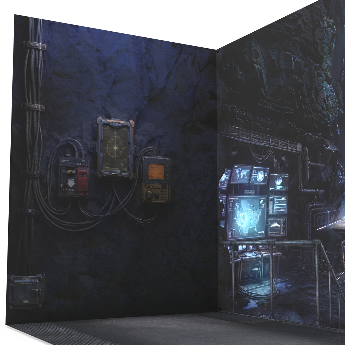 Infinity Display Panels - DC - Batcave